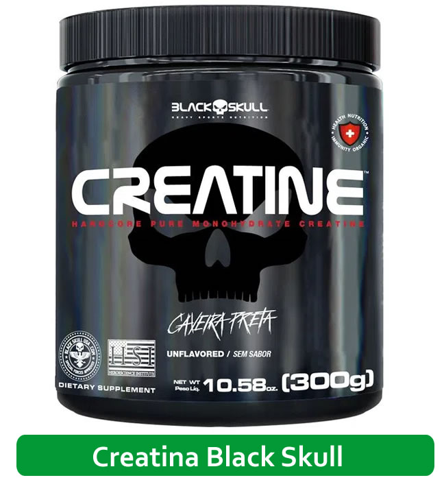 Creatina Black Skull é Boa