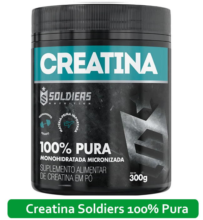 Creatina Soldiers é Boa? Vale a Pena Comprar?