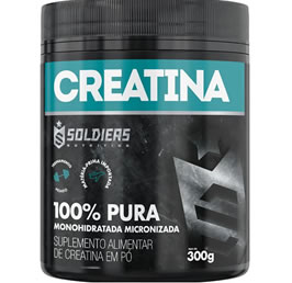 Creatina Soldiers Nutrition - melhores creatinas 